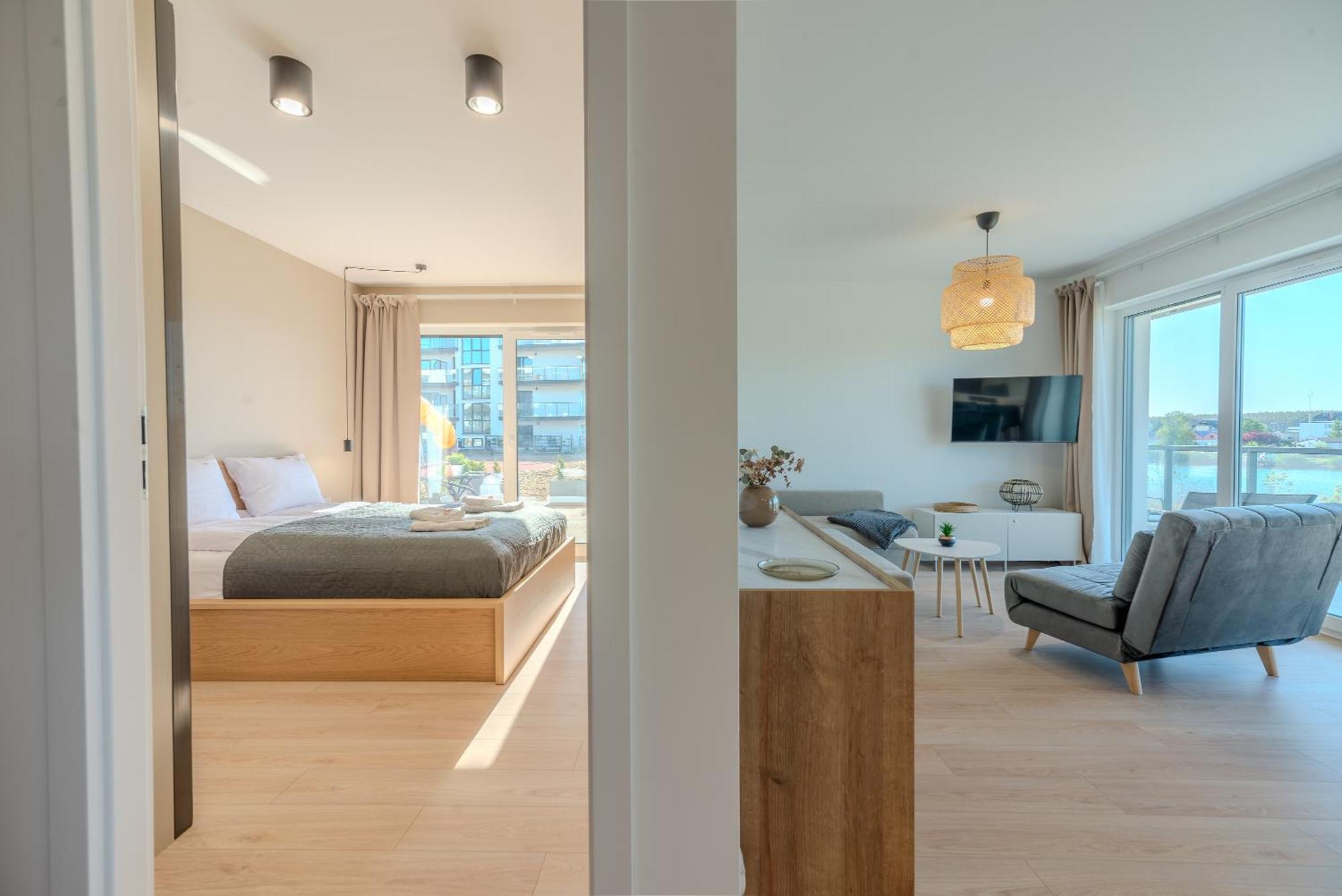 Apartament Coffee-Cream - Relaks - Sauna I Basen Дзивнув Экстерьер фото